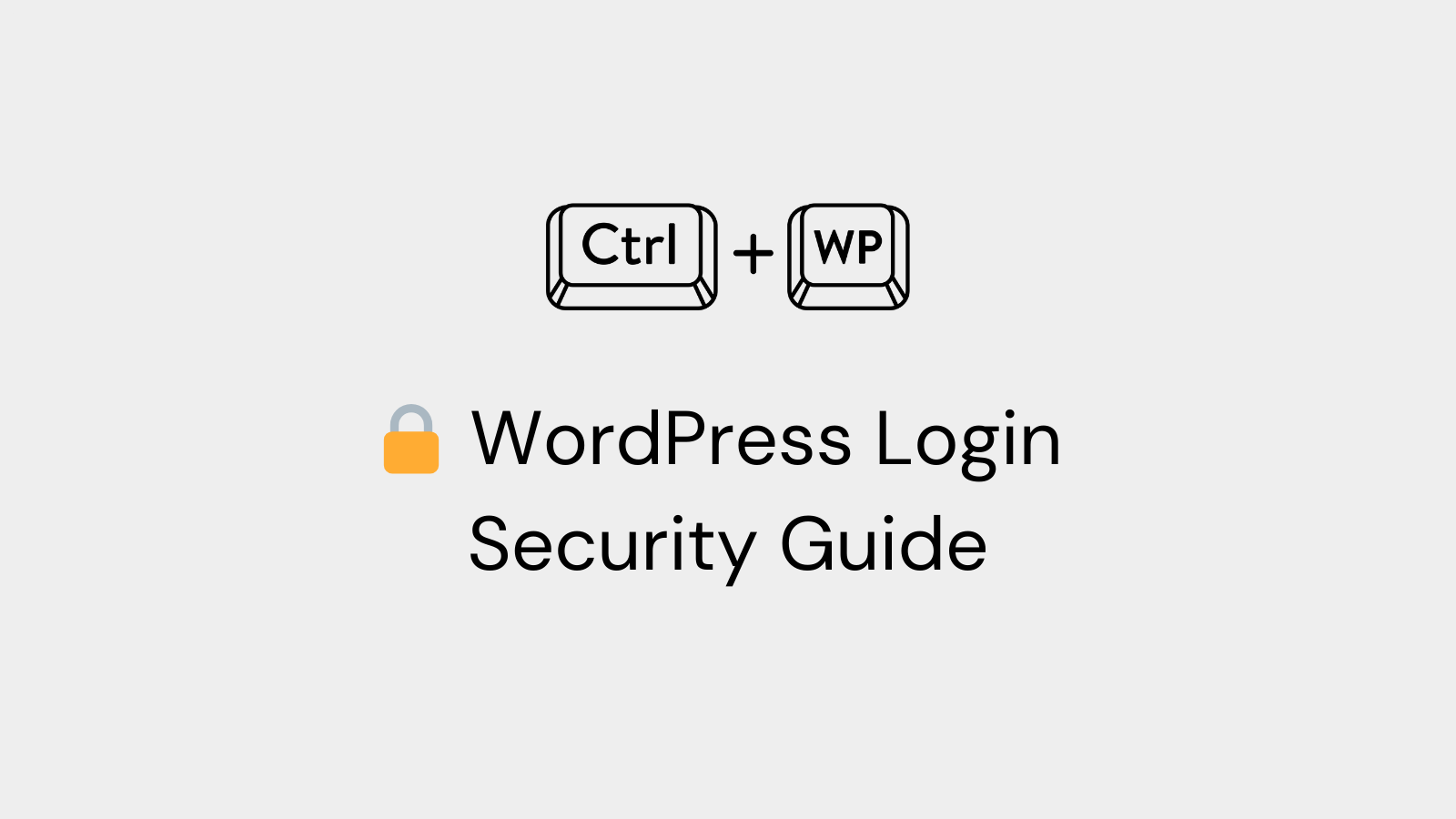 WordPress Login Security