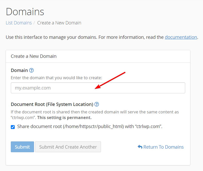 add domain hostwp.io hosting