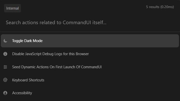 commandui plugin settings