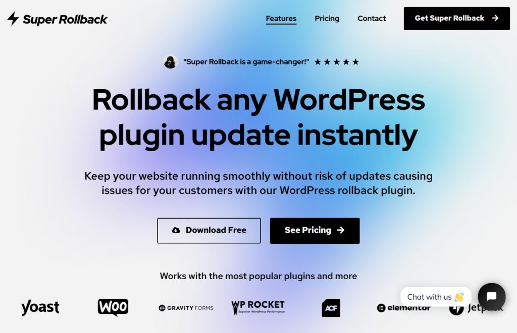 super rollback plugin review