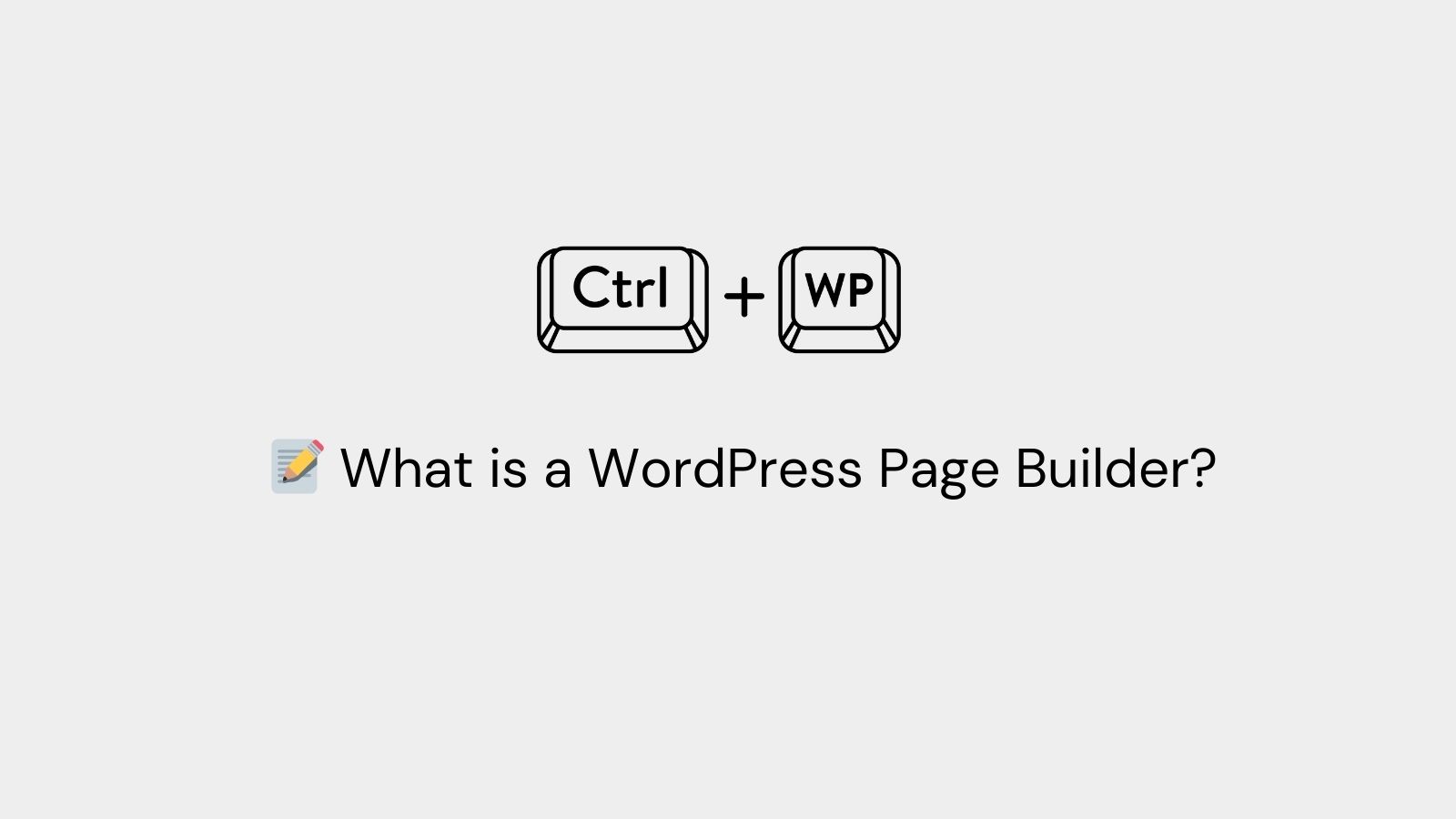 what is wordpress page builder